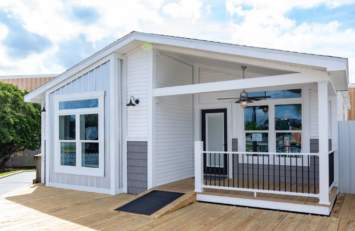 stylish mobile home
