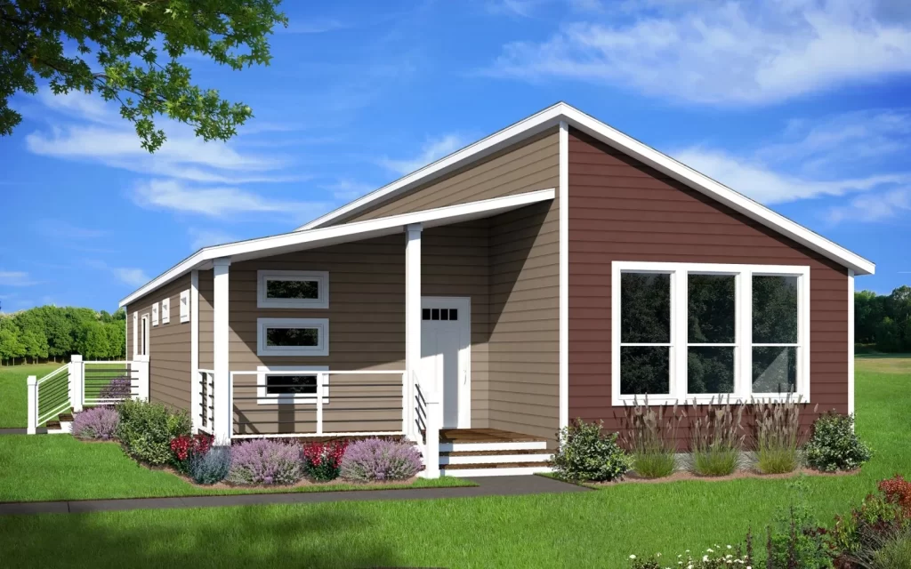 a minimalistic modular home in Colorado Springs