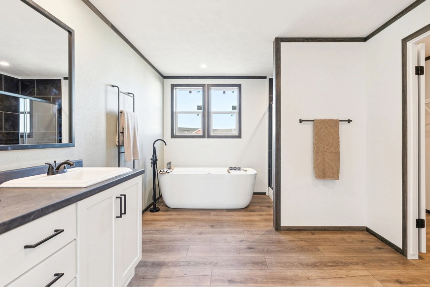 Embrace Space 233 manufactured bathroom home with five bedrooms