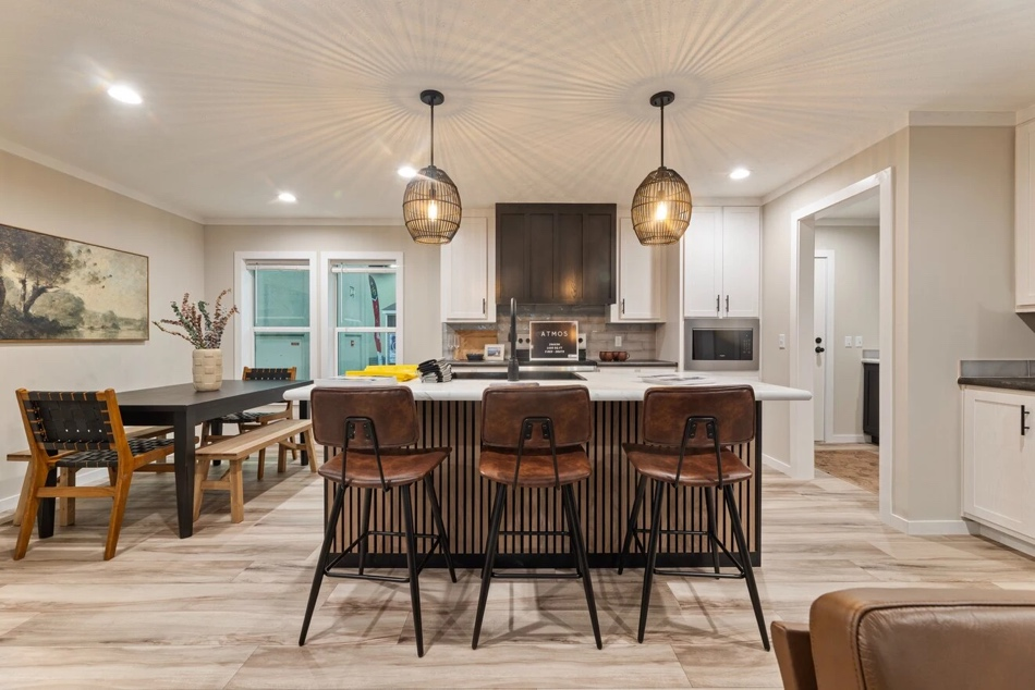 Exterior view of the Atmos 28603N modular home in Colorado