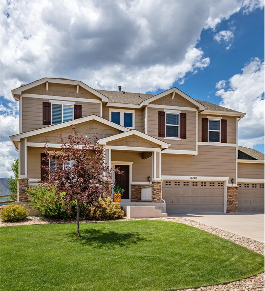 A manufactured home in Colorado