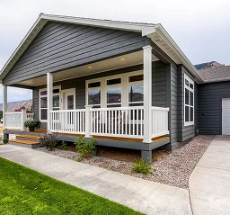 Finished manufactured home